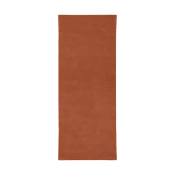 Tapis touffeté Stille - Brun rouge, 80x200 cm - Ferm Living