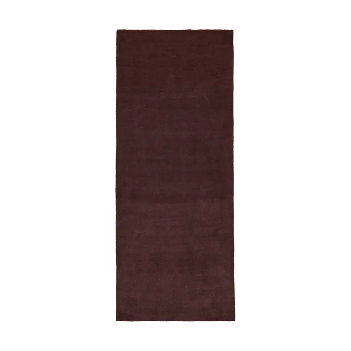 Tapis touffeté Stille - Pécan foncé, 80x200 cm - Ferm Living