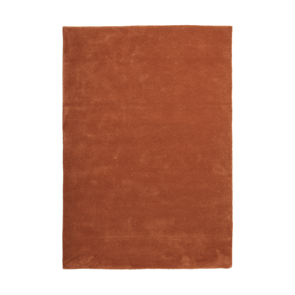 Ferm Living Tapis touffeté Stille Red brown, 140x200 cm