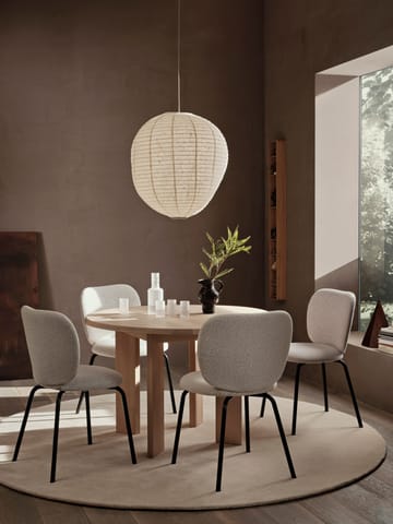 Tapis touffeté Stille rond - Off-white Ø240 cm - Ferm Living