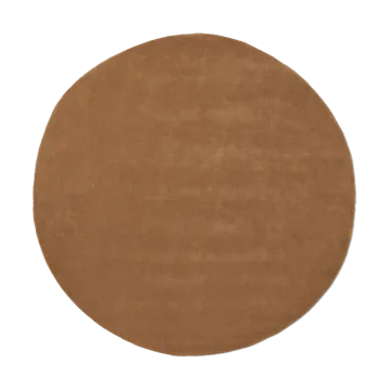 Tapis touffeté Stille rond - Toffee, Ø240 cm - Ferm Living