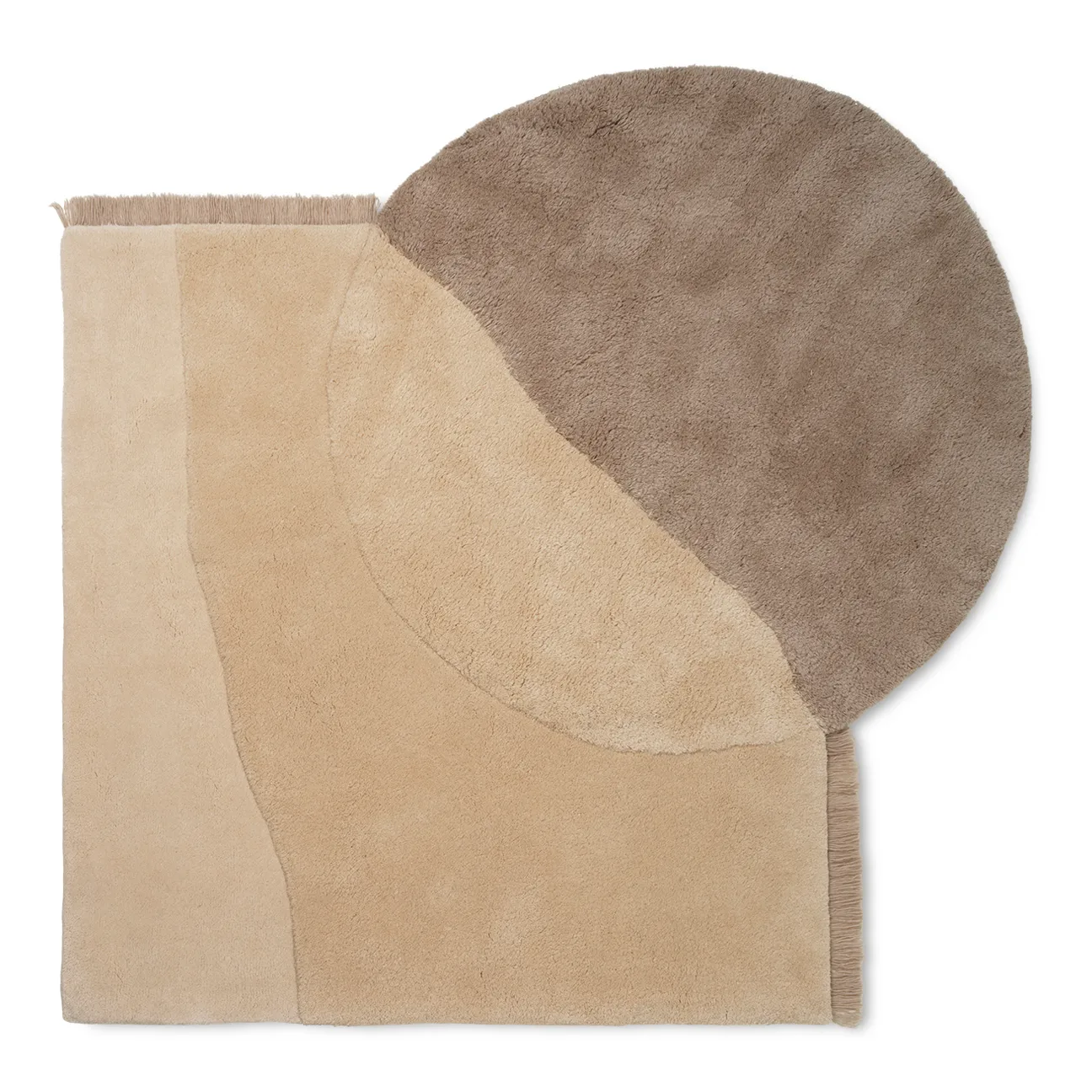 Tapis View 140x180 cm, Beige Ferm Living