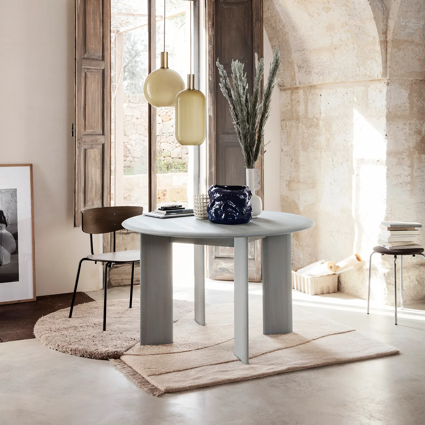 Tapis View 140x180 cm, Beige Ferm Living