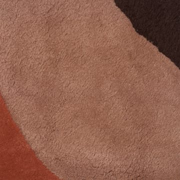 Tapis View 140x180 cm - Marron-rouge - ferm LIVING