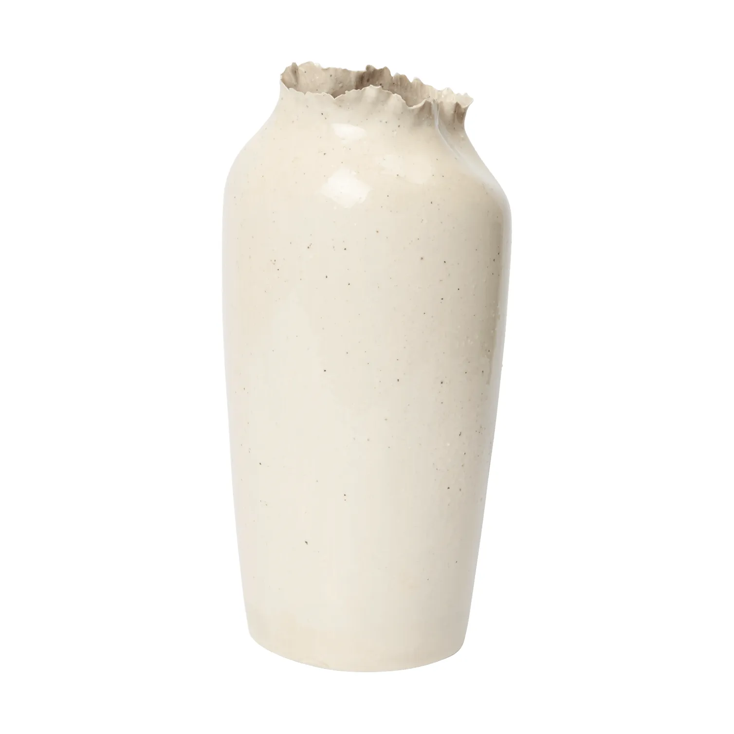Tereo vase, Off-white speckle, 27 cm Ferm Living