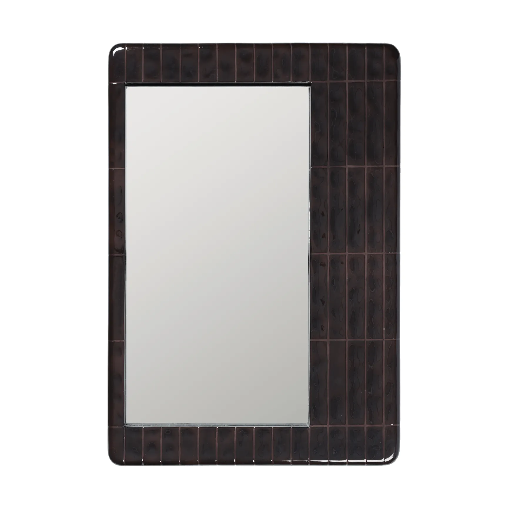 Tiling miroir, Chocolat noir, 59x85 cm Ferm Living