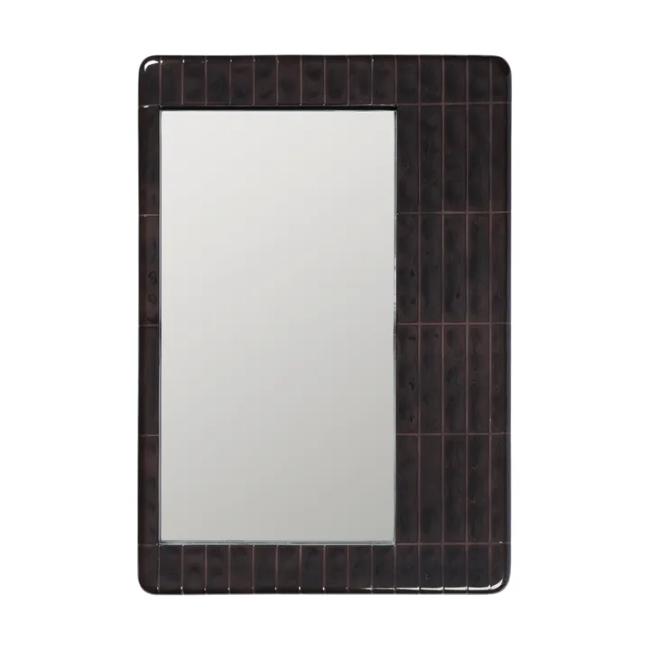 Tiling miroir - Chocolat noir, 59x85 cm - Ferm Living