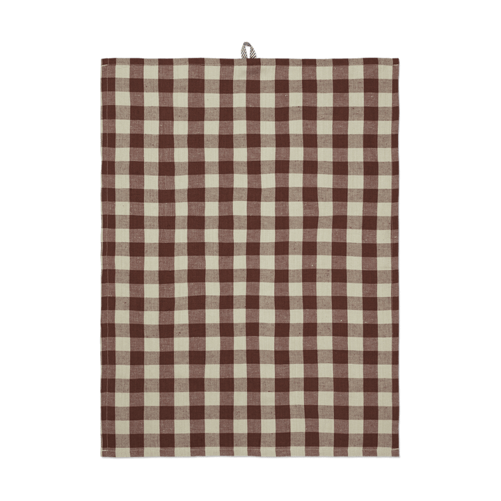 Torchon Hale 50x70 cm - Cinnamon-grey green - Ferm LIVING