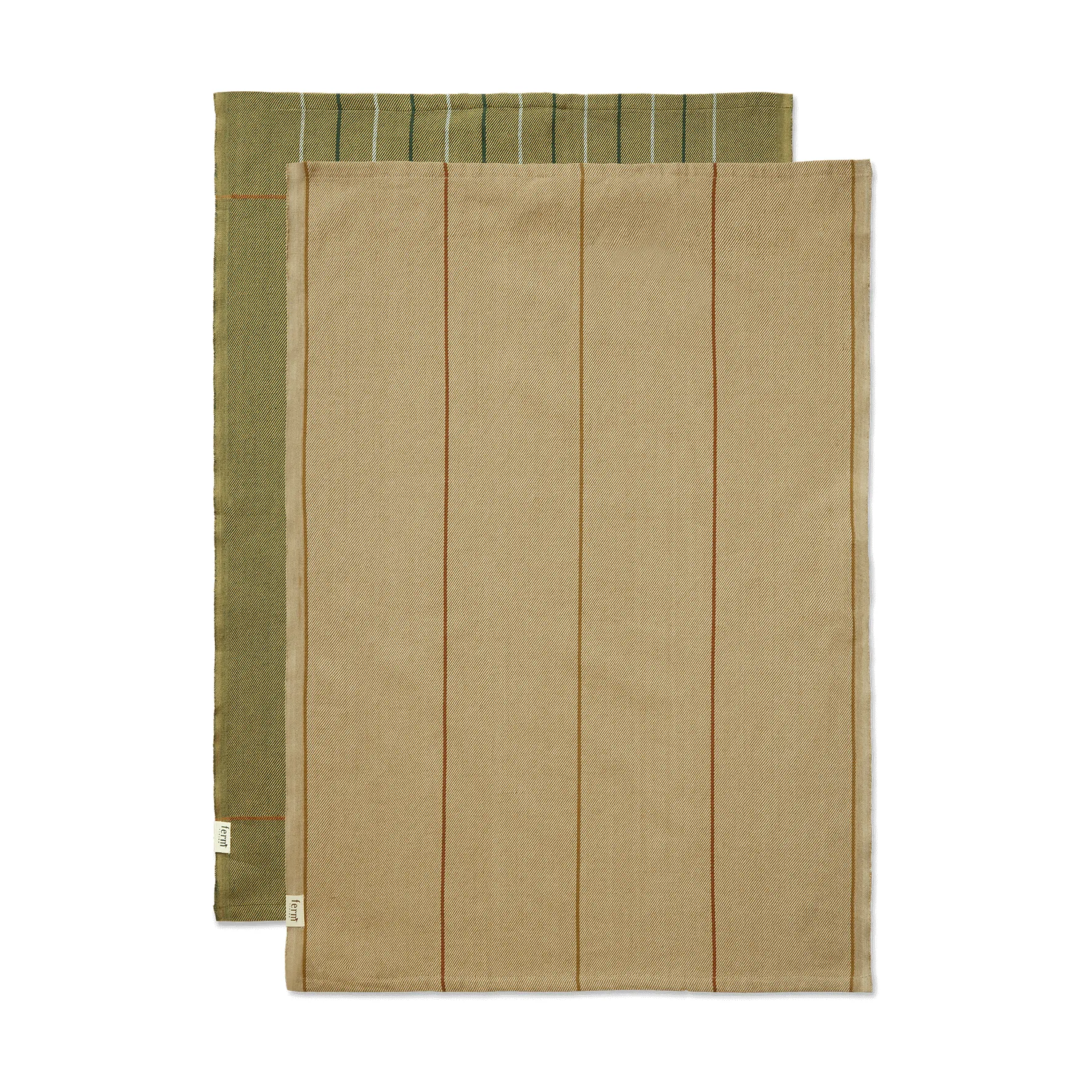 Torchon Ito 50x70 cm Lot de 2, Seaweed-flax Ferm Living