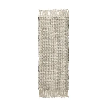 Udo tapis - Off-white-black, 80x200 cm - Ferm Living