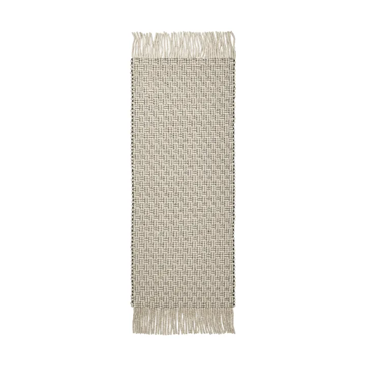 Udo tapis - Off-white-black, 80x200 cm - Ferm Living