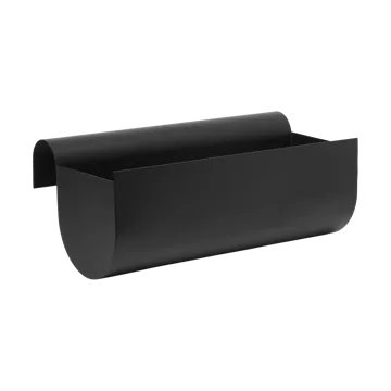 Uma jardinière balcon moyenne 45 cm - Black - Ferm Living