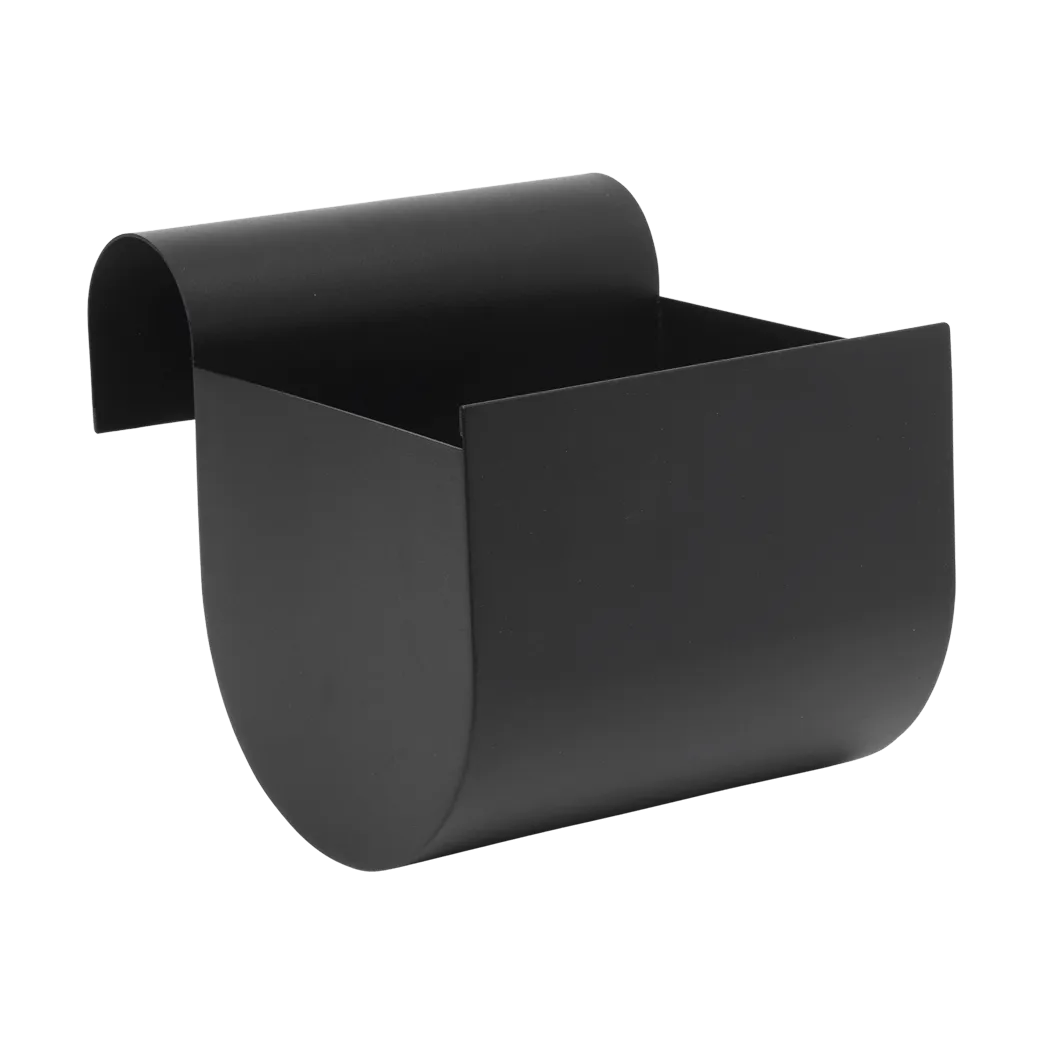 Uma jardinière balcon petite 20 cm, Black Ferm Living