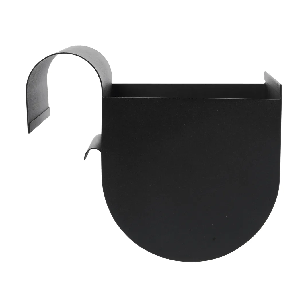 Uma jardinière balcon petite 20 cm, Black Ferm Living