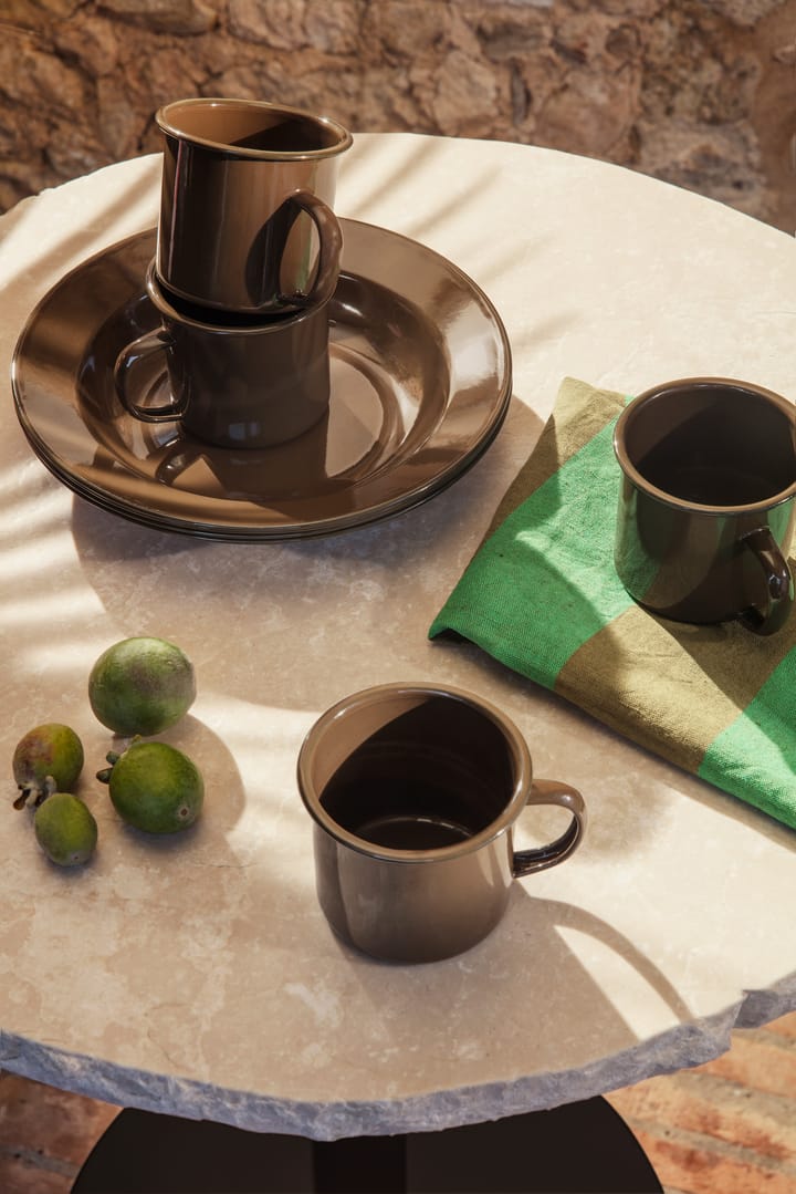 Vaisselle pique-nique Yard Picnic 8 pièces, Olive Green Ferm Living