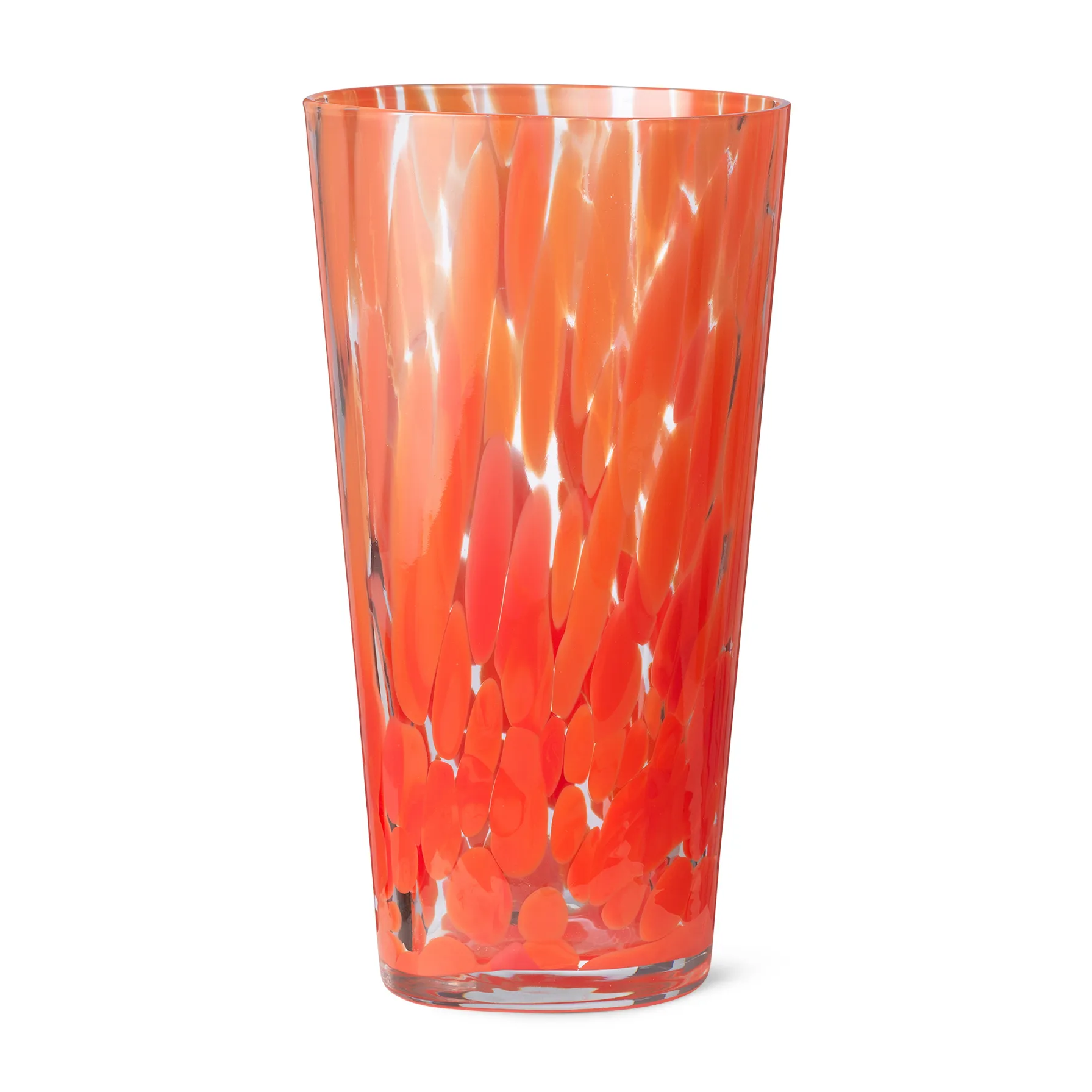 Vase Casca 22 cm, Poppy red Ferm Living