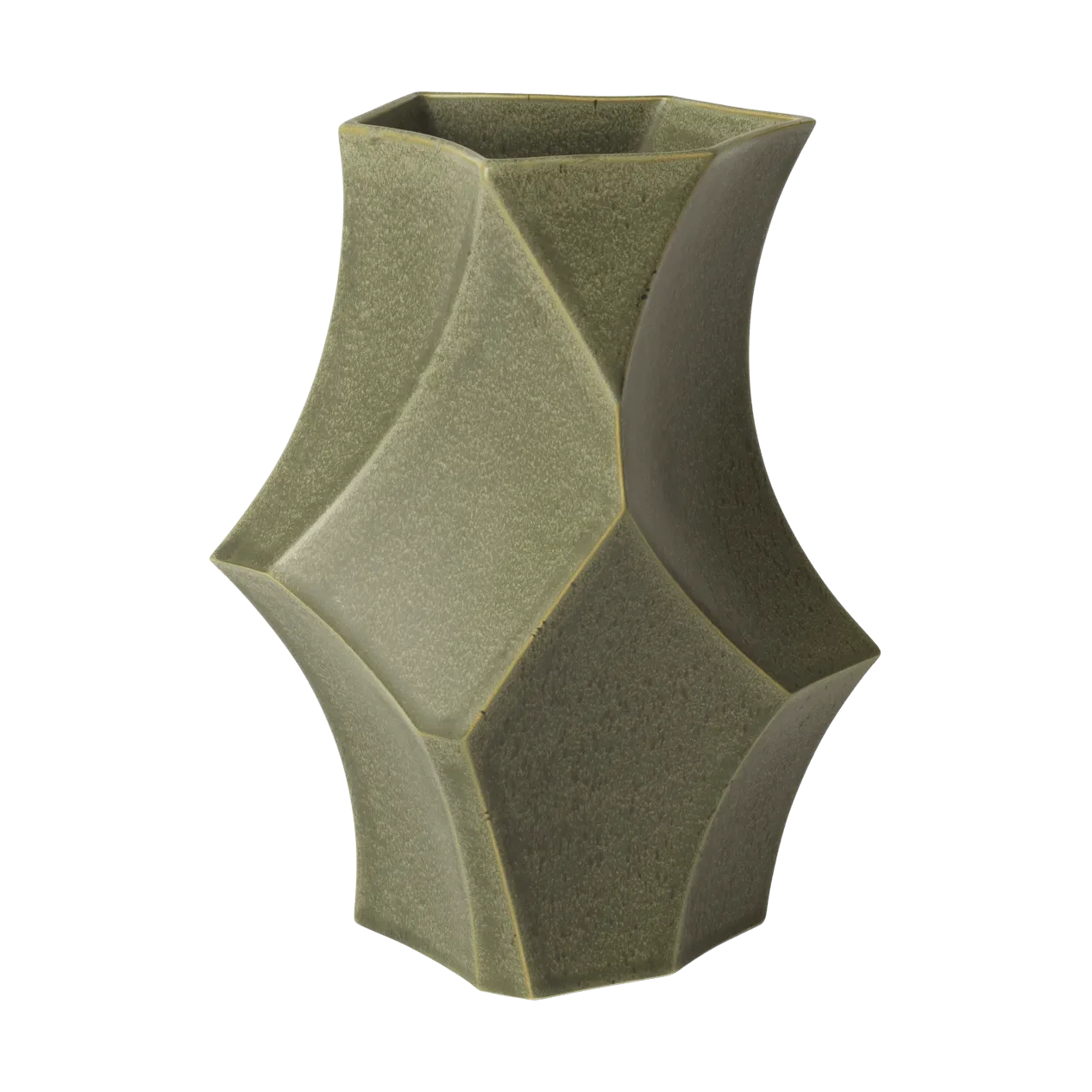 Vase Cueva 26 cm, Dark sage Ferm Living