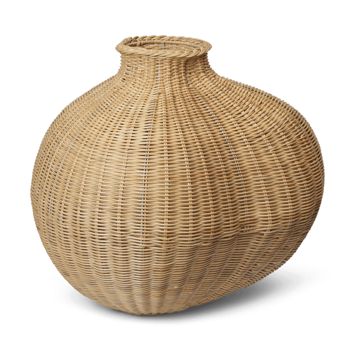 Vase de sol tressée Bola - Natural - ferm LIVING