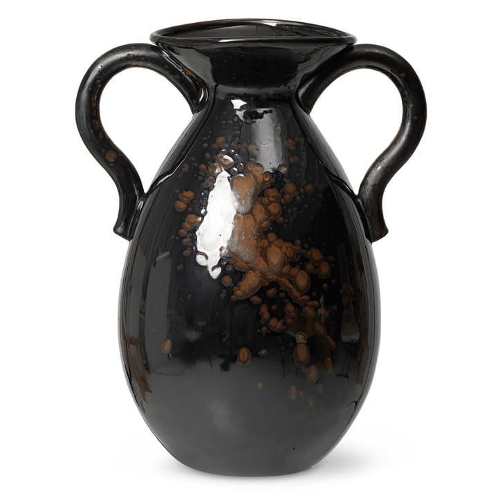 Vase de sol Verso 49 cm - Noir-marron - Ferm LIVING