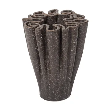 Vase Dedali 11 cm - Marron foncé - Ferm Living