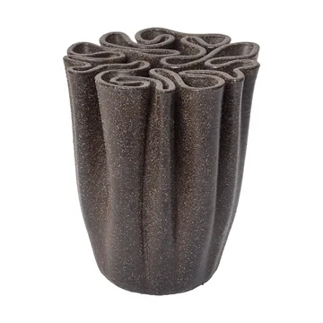 Vase Dedali 18 cm - Marron foncé - Ferm Living