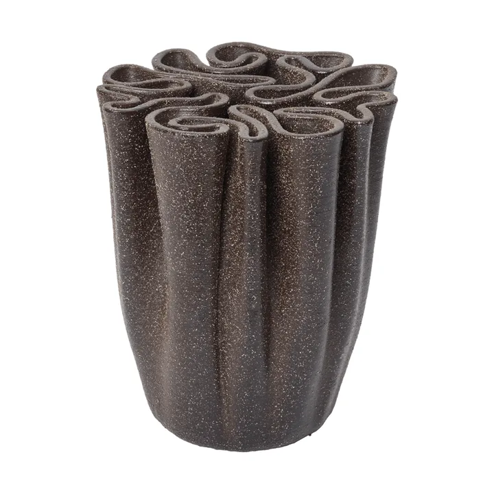 Vase Dedali 18 cm - Marron foncé - Ferm Living