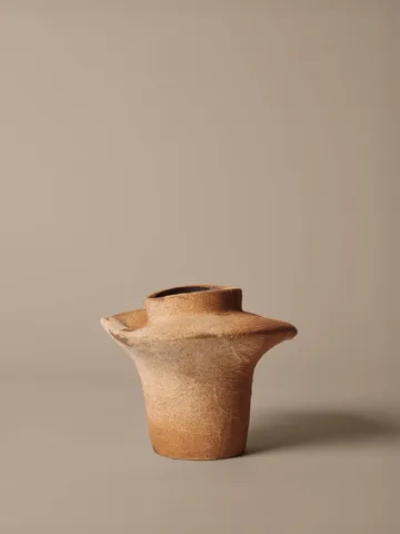 Vase Evio - Burnt umber, Ø25x22 cm - Ferm Living