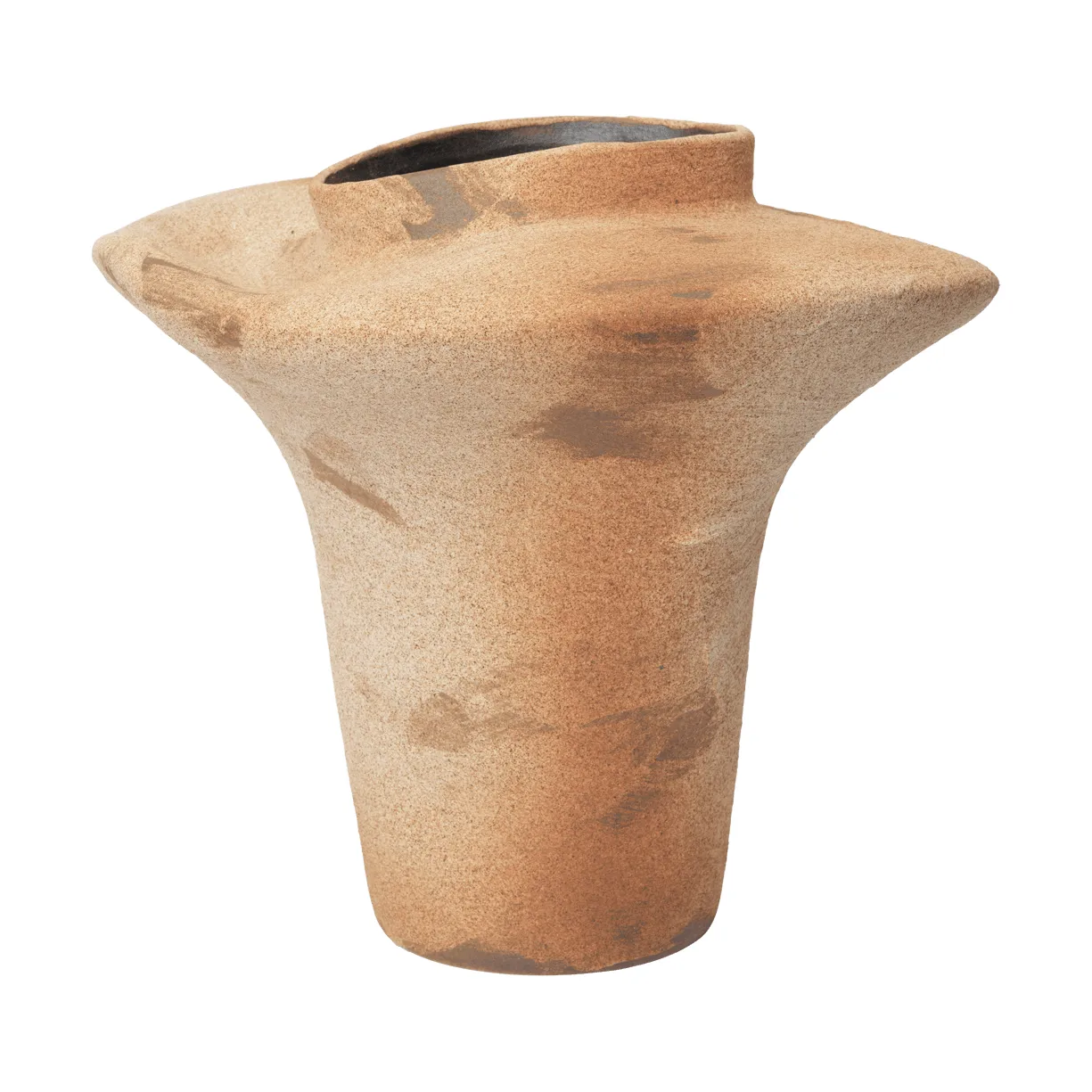 Vase Evio, Burnt umber, Ø35x53 cm Ferm Living