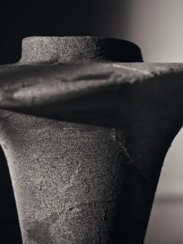 Vase Evio - Burnt umber, Ø35x53 cm - Ferm Living