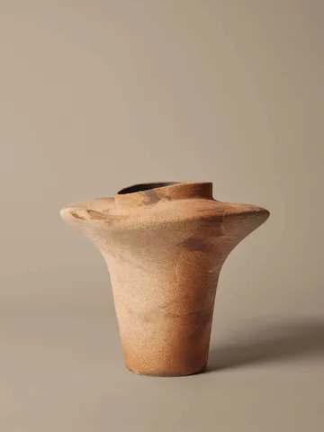 Vase Evio - Burnt umber, Ø35x53 cm - Ferm Living