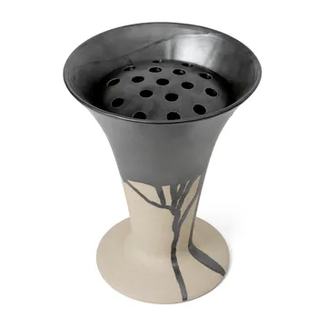 Vase Flores 23 cm - Sand-black - Ferm Living