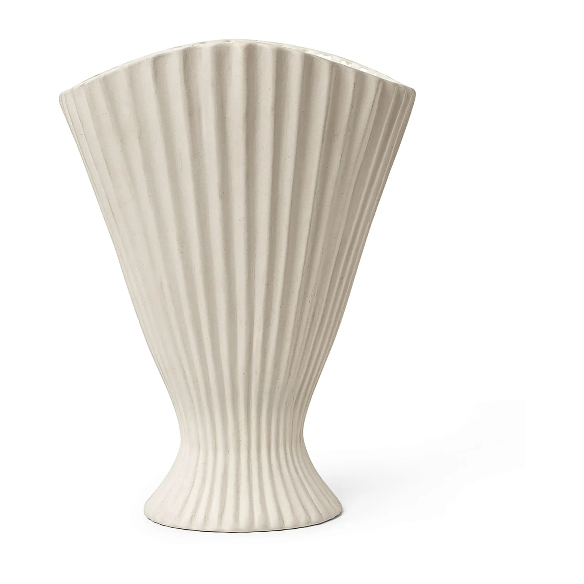Vase Fountain 30,5cm, blanc cassé Ferm Living