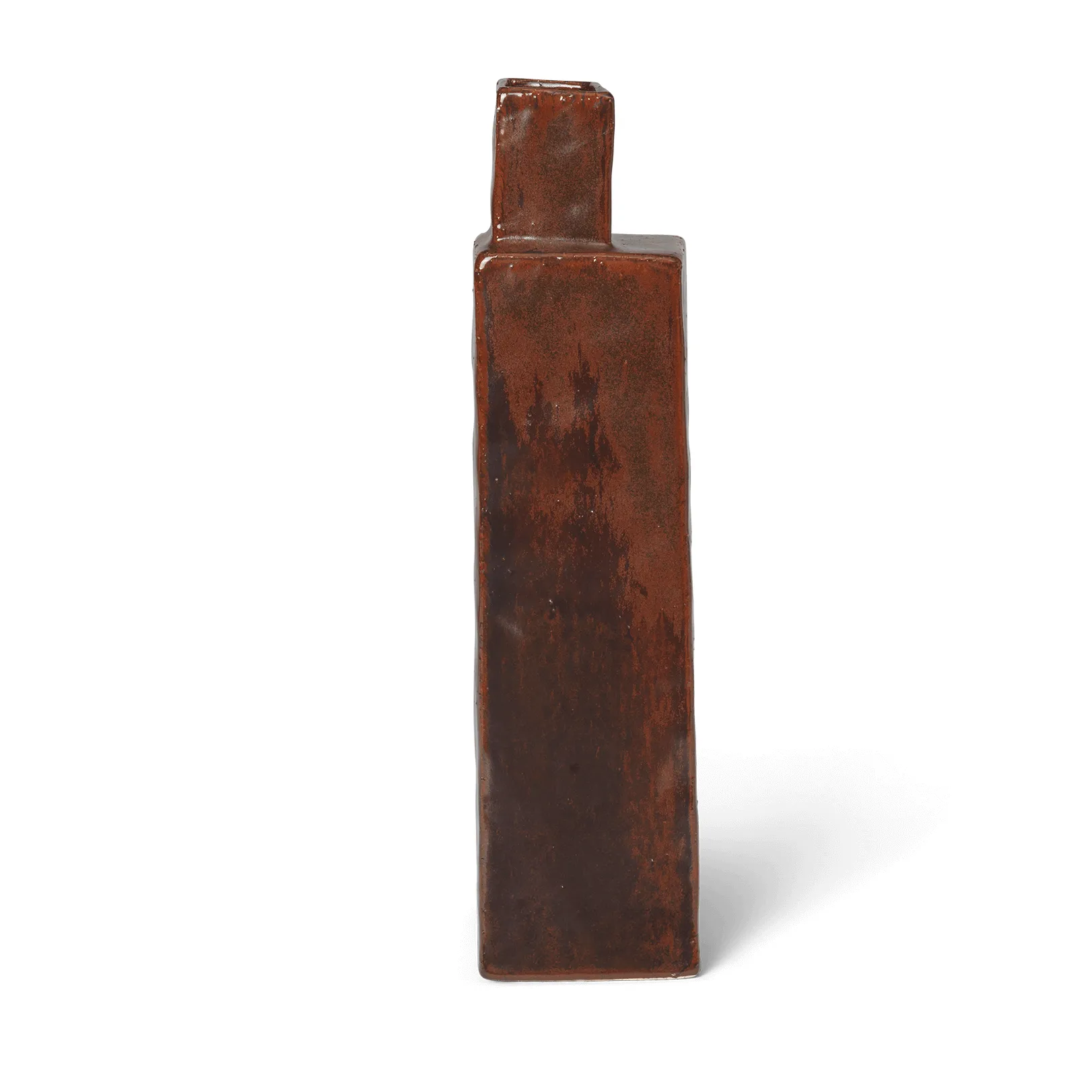 Vase Koa H40, Red brown Ferm Living