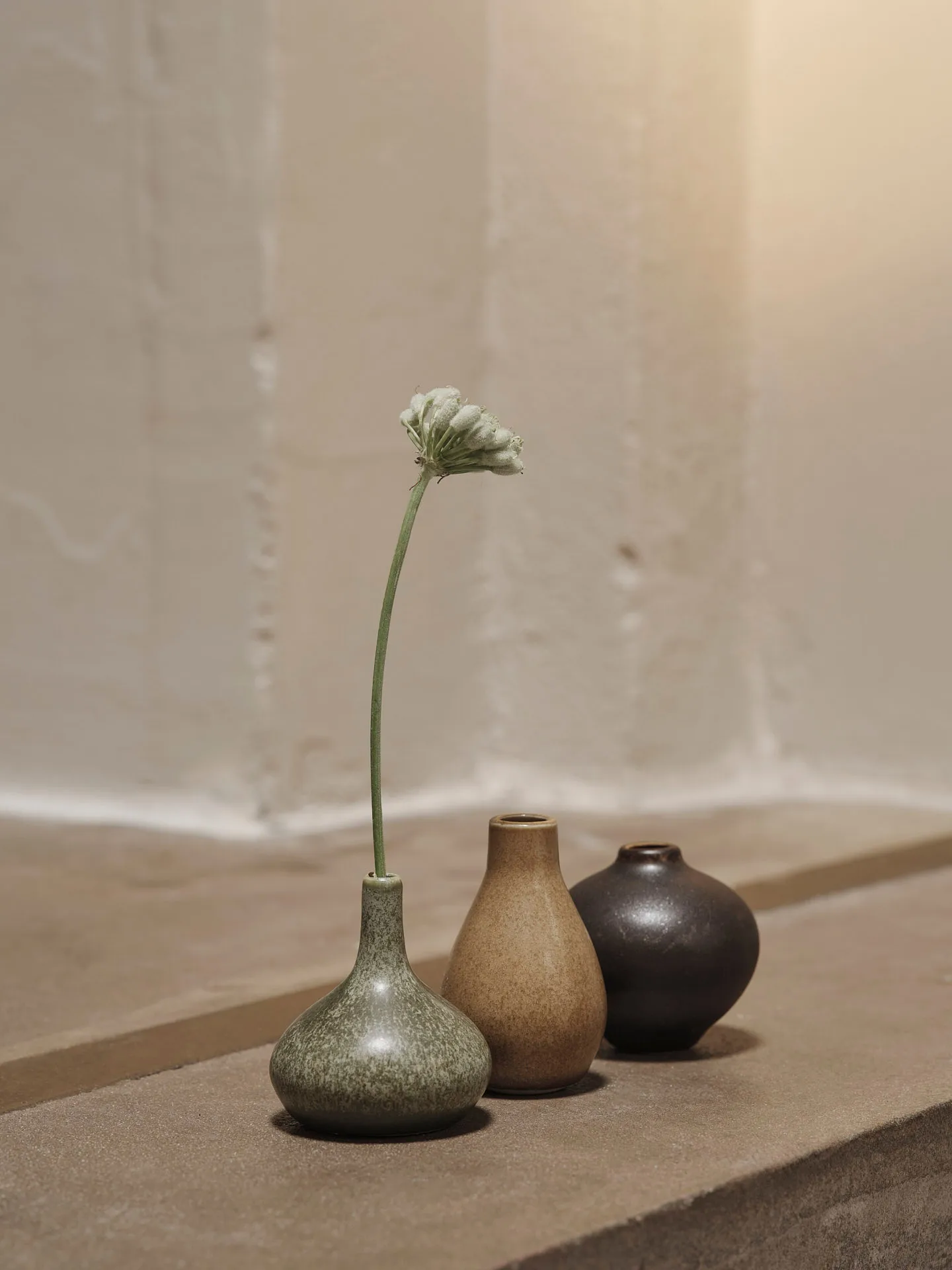 Vase Komo Mini lot de 3, Calm Ferm Living