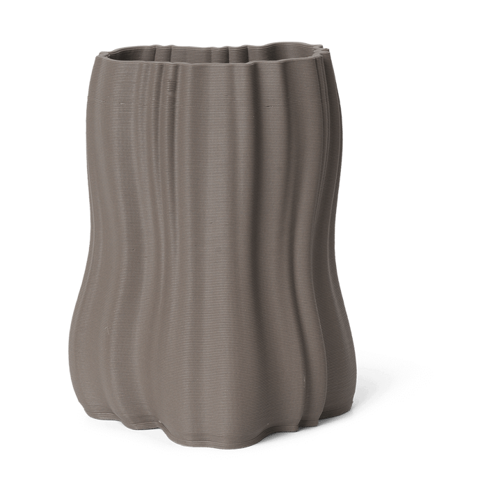 Vase Moire 20 cm - Anthracite - ferm LIVING