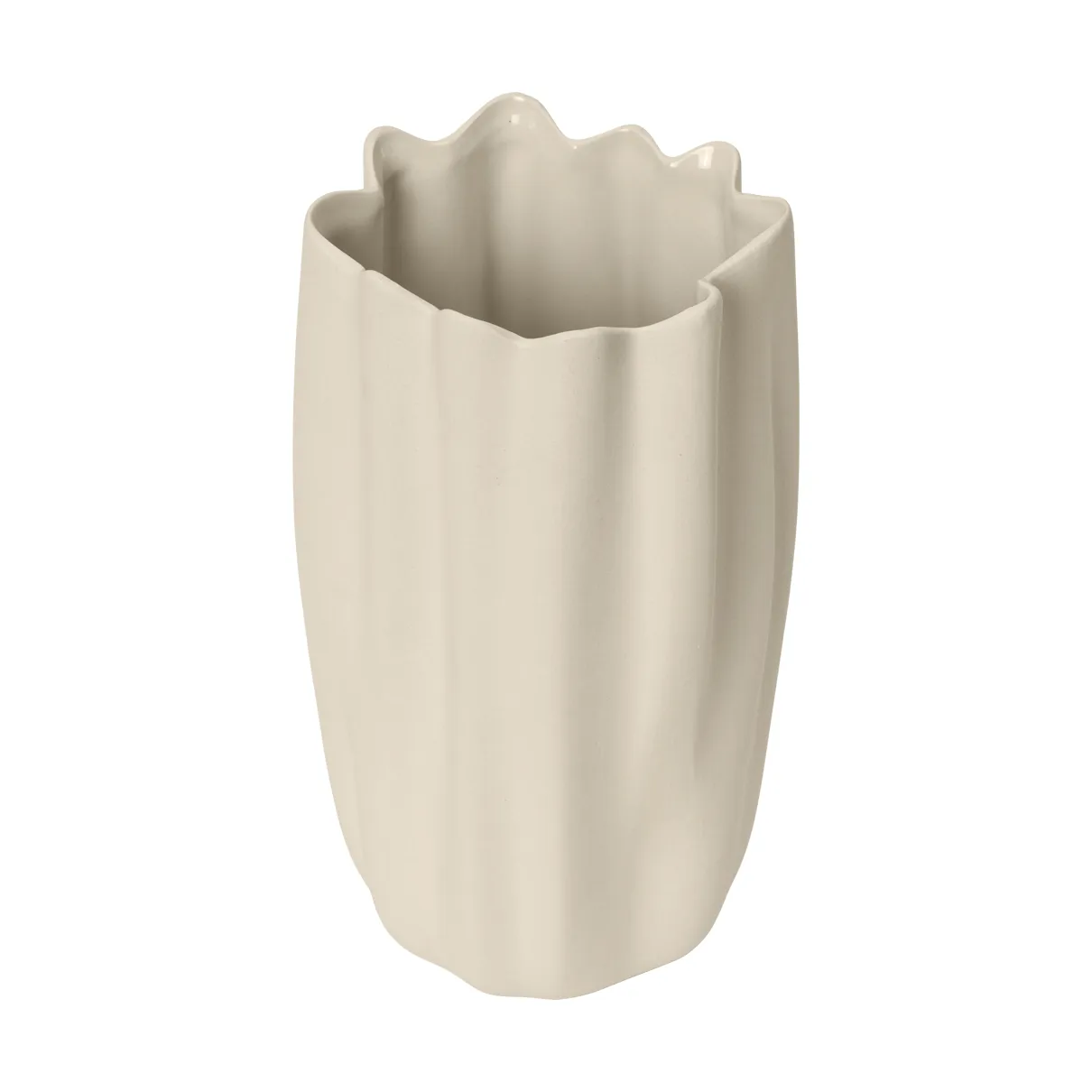 Vase Nium, Off-white, 23 cm Ferm Living