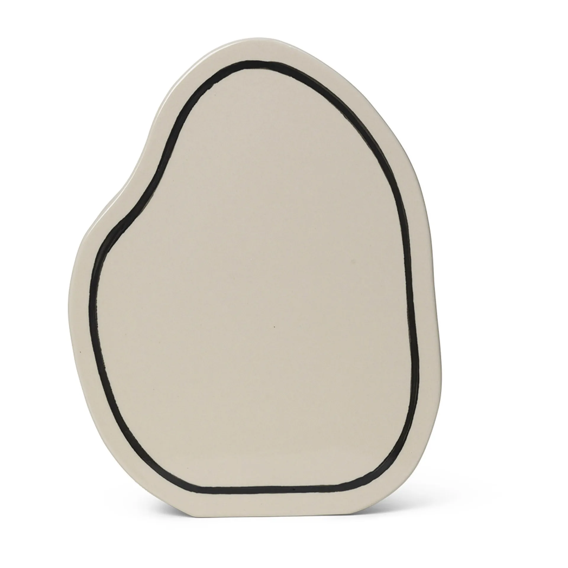 Vase Paste rounded 28 cm, Off-white Ferm Living