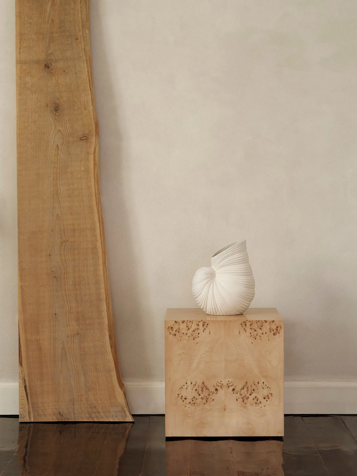 Vase Shell, Off white Ferm Living