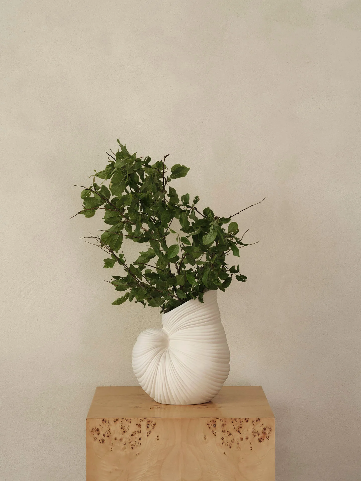 Vase Shell, Off white Ferm Living