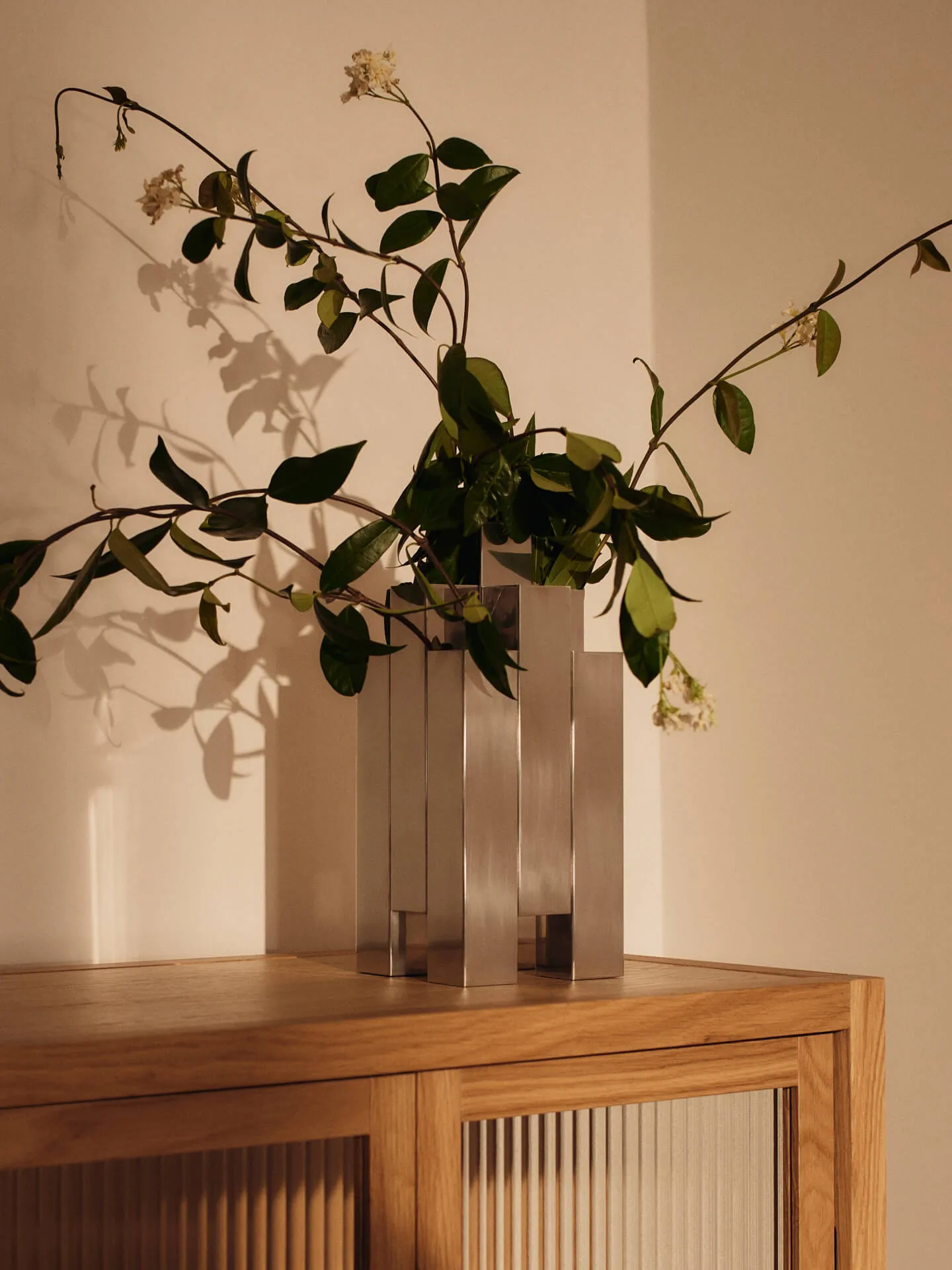 Vase Tessera 3x3, Mirror polished Ferm Living