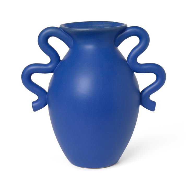 Vase Verso 27 cm - Bright Blue - Ferm LIVING