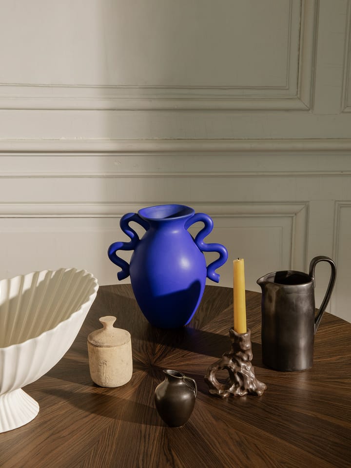 Vase Verso 27 cm - Bright Blue - ferm LIVING