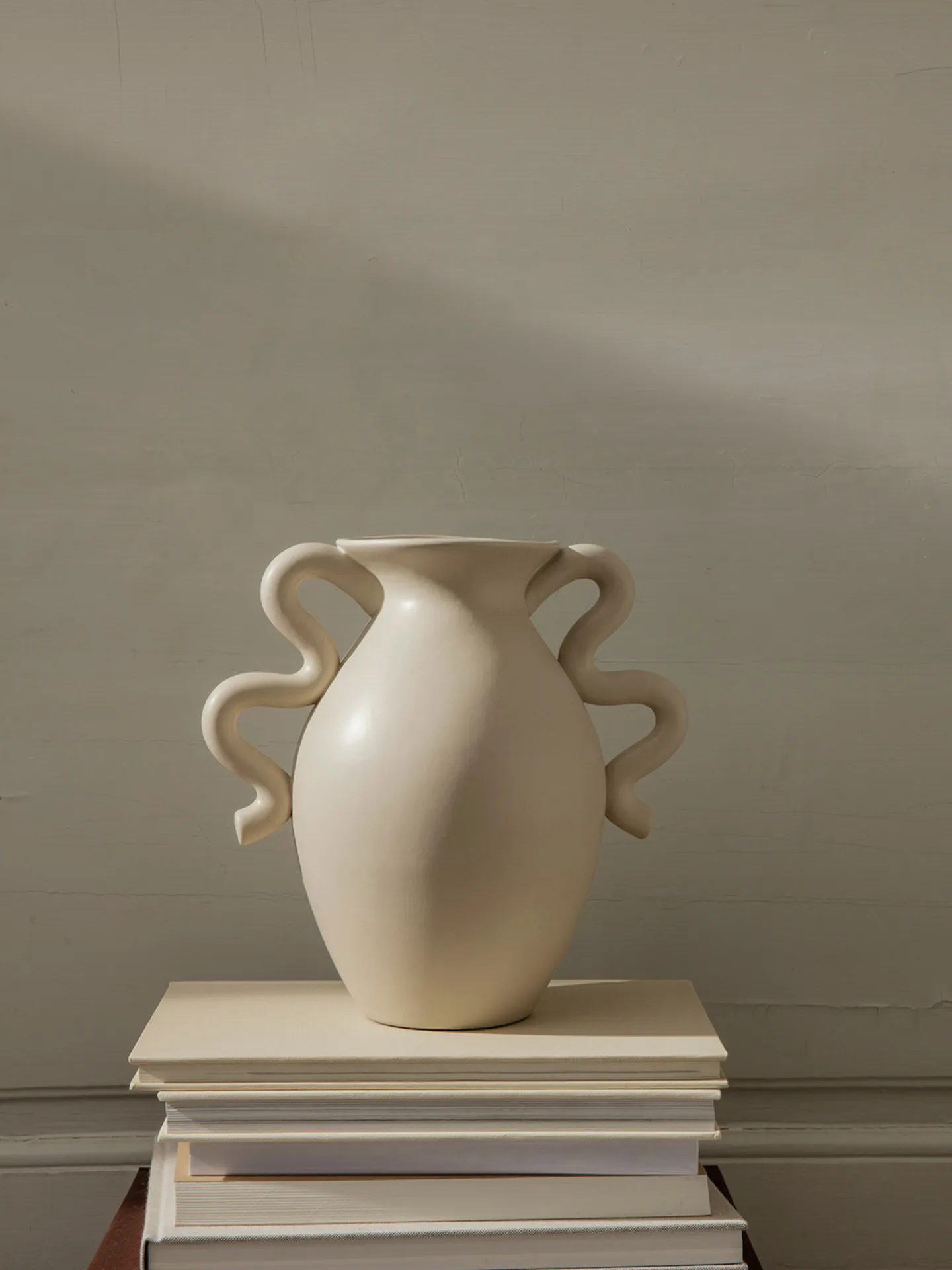 Vase Verso 27 cm, Cream Ferm Living