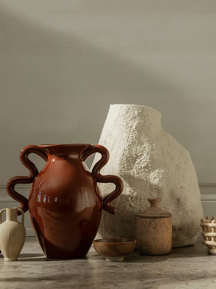 Vase Verso 27 cm, Terracotta Ferm Living