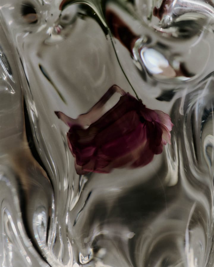 Vase Virelle 18 cm, Clear Ferm Living