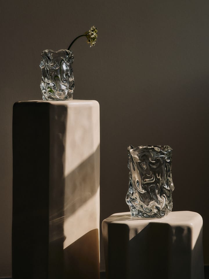 Vase Virelle 18 cm, Clear Ferm Living