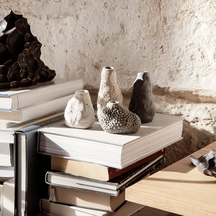 Vase Vulca mini, Metallic coral Ferm Living