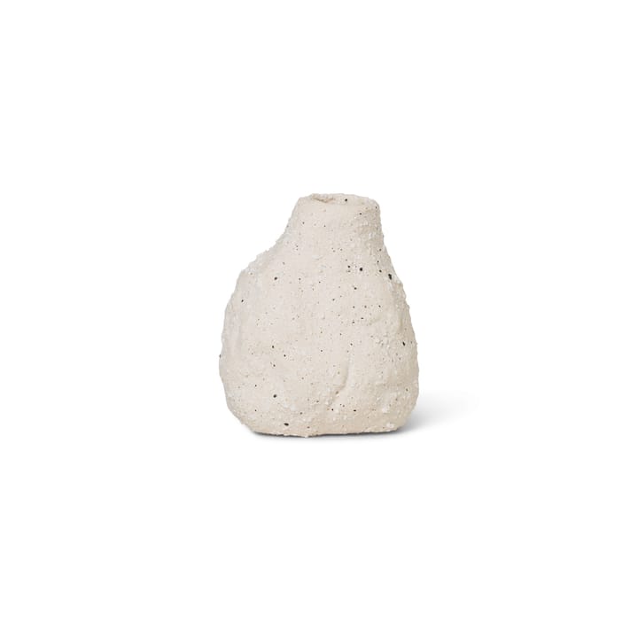 Vase Vulca mini - Off white stone - ferm LIVING