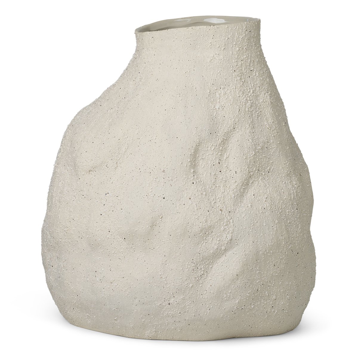 Ferm Living Vase Vulca off-white Large 45 cm