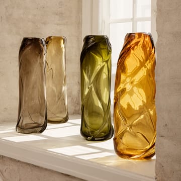 Vase Water Swirl - Amber - Ferm Living